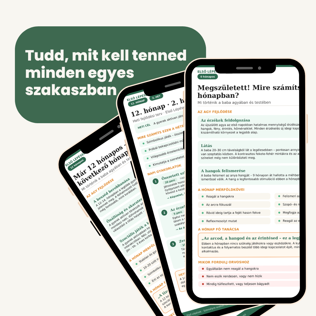 Személyre szabott Babafejlődési Útmutató